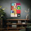 Pop Art Fashionable Woman I Standard Canvas