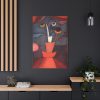 91655-238.jpg Autumn Flower (1922) by Paul Klee Standard Canvas