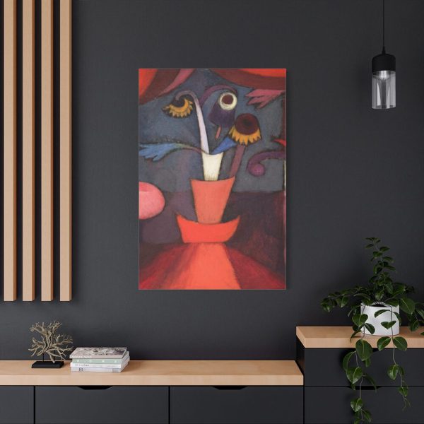 91655-238.jpg Autumn Flower (1922) by Paul Klee Standard Canvas