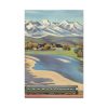 Crazy Mountain and Yellowstone River Standard Canvas