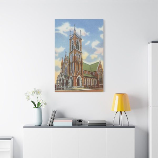 St. Paul's Cathedral, Worcester, Mass Standard Canvas