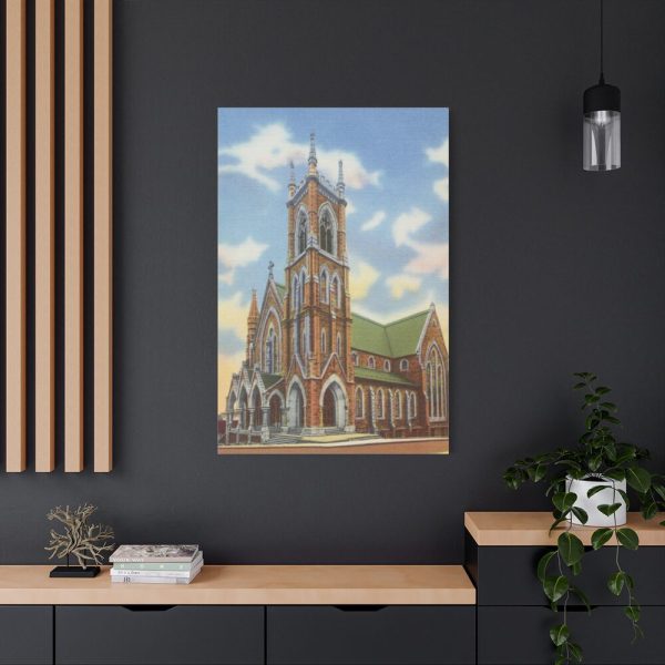 St. Paul's Cathedral, Worcester, Mass Standard Canvas