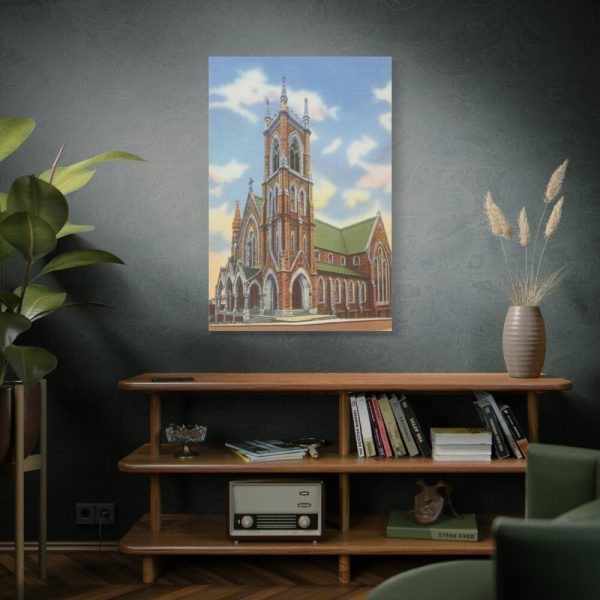 St. Paul's Cathedral, Worcester, Mass Standard Canvas