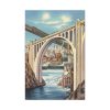 Spokane, Washington and Falls Standard Canvas