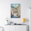 Spokane, Washington and Falls Standard Canvas