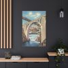 Spokane, Washington and Falls Standard Canvas