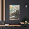 North Coast Limited in Bozeman Pass Standard Canvas