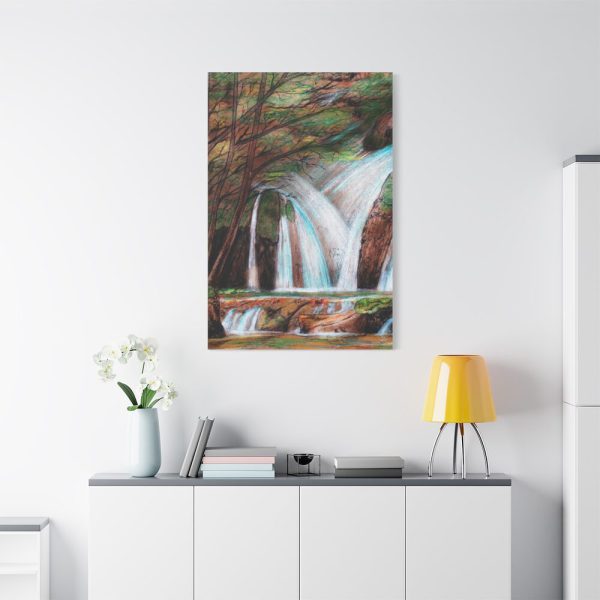 91655-7.jpg Waterfall Drawing Standard Canvas