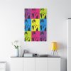 Audrey Hepburn Pop Art Standard Canvas