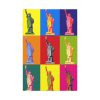 Statue Of Liberty Pop Art Standard Canvas