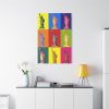 Statue Of Liberty Pop Art Standard Canvas