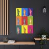 Statue Of Liberty Pop Art Standard Canvas
