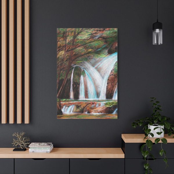 91655-8.jpg Waterfall Drawing Standard Canvas