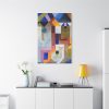 91655-87.jpg Colorful Architecture (1917) by Paul Klee Standard Canvas
