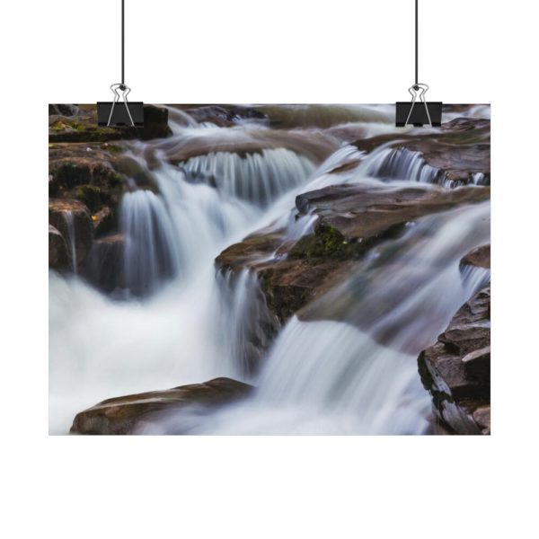 92370-1.jpg Stream of Water in Rumania Poster