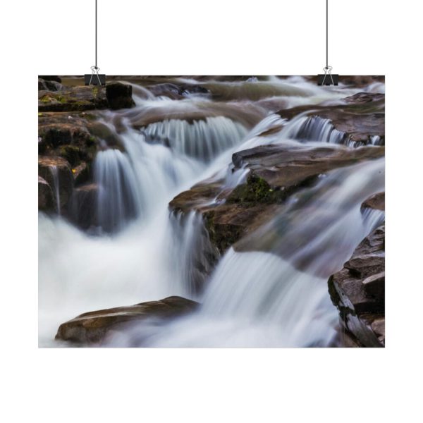 92375-1.jpg Stream of Water in Rumania Poster