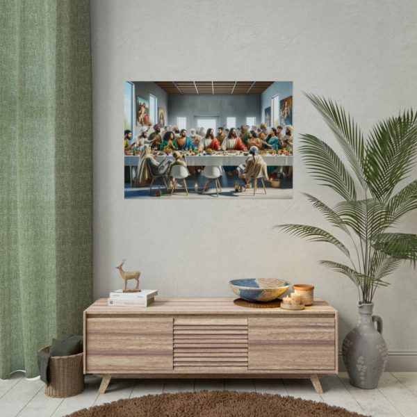 92408-108.jpg Modern Interpretation of Leonardo da Vinci's The Last Supper Poster