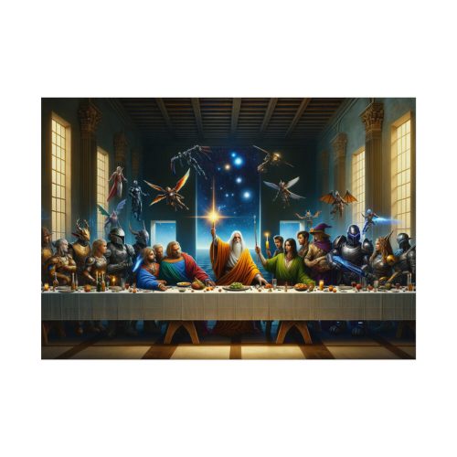 Characters From Sci-Fi and Fantasy Poster