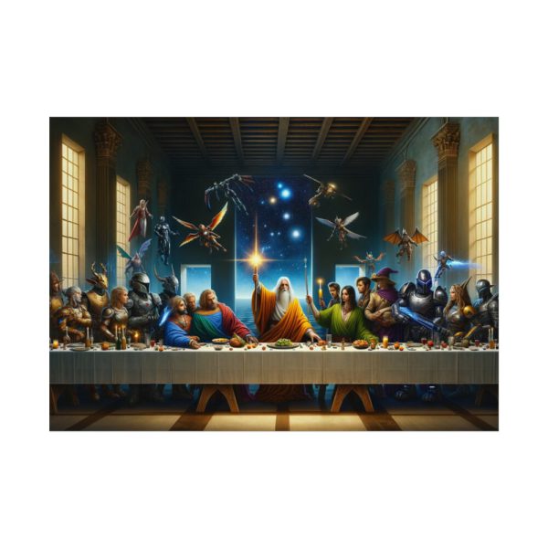 92408-110.jpg Characters From Sci-Fi and Fantasy Poster