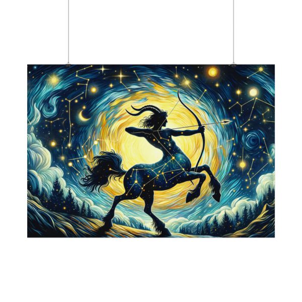 Zodiac Sign of Sagitarius Poster