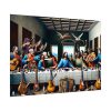 92408-142.jpg Modern Adaptation of Leonardo da Vinci's 'The Last Supper' With Legendary Musicians Poster