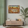 92408-178.jpg Spirit of Folk Art, Featuring a Harvest Festival Scene Poster