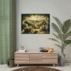 92408-183.jpg Grape Harvest With Lush Vineyards Poster