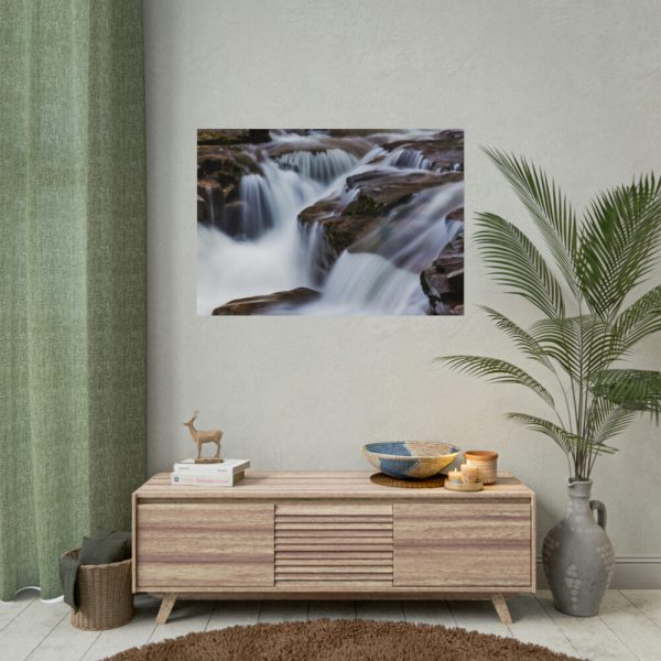 92408-223.jpg Stream of Water in Rumania Poster