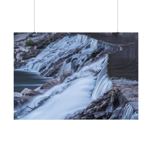 92408-226.jpg Waterfall River Close Up in France Poster