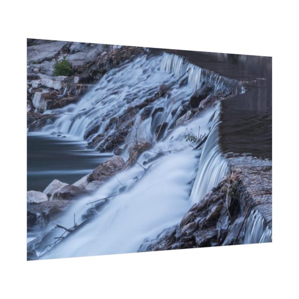 92408-227.jpg Waterfall River Close Up in France Poster