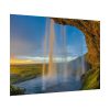 92408-242.jpg Waterfall on Cave Poster