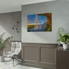 92408-244.jpg Waterfall on Cave Poster