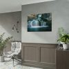 Waterfall Tumbling Down From Rocks Poster