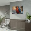 92408-269.jpg Parrot On A Snowy Branch Poster