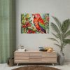 92408-273.jpg Branch Surrounded by Pine and Holly Berry Poster