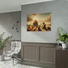 92408-289.jpg Vintage Harvest Scene With Workers Poster