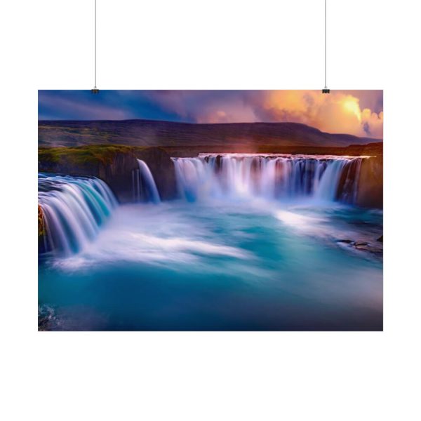92408-296.jpg Water Texture, Waves, Beach Scenery Poster