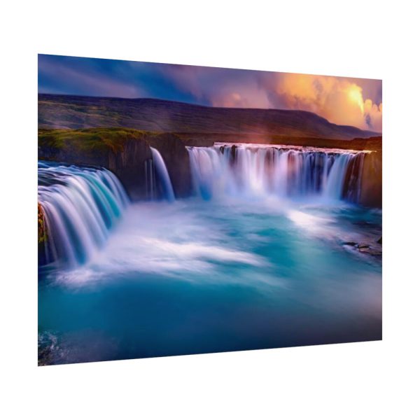 92408-297.jpg Water Texture, Waves, Beach Scenery Poster