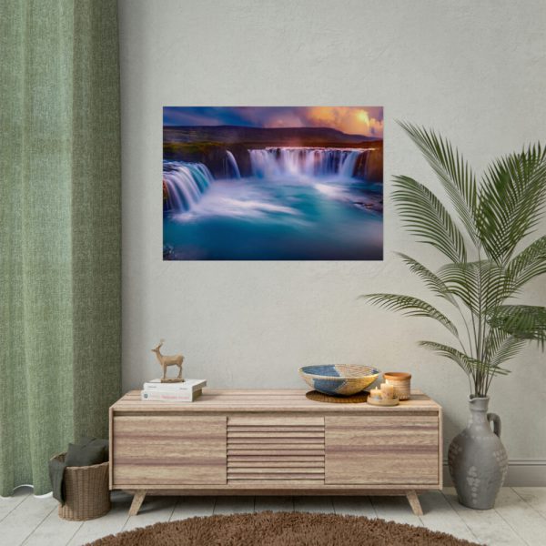 92408-298.jpg Water Texture, Waves, Beach Scenery Poster