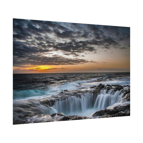 92408-302.jpg Waterfalls under the sky Poster