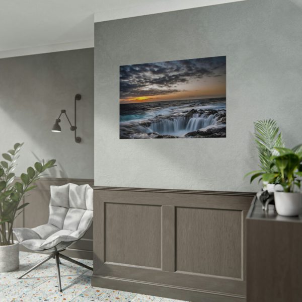 92408-304.jpg Waterfalls under the sky Poster