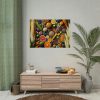 92408-308.jpg Macro Image Showcasing Detail of Fruits Grains and Vegetables Poster