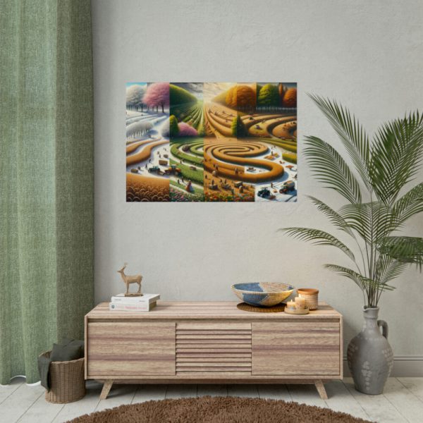 92408-318.jpg Four Seasons of Harvest Poster