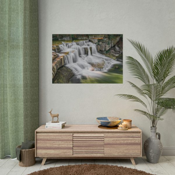 Falls on Taughannock Creek Poster