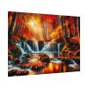 92408-342.jpg Autumn Waterfall Scene Poster