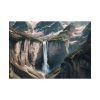 Grand Mountain Waterfall Poster