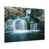 92408-372.jpg Waterfall in Mountains Poster