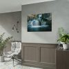 92408-374.jpg Waterfall in Mountains Poster