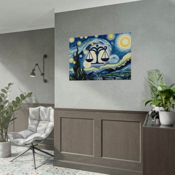 Zodiac Sign of Libra Poster