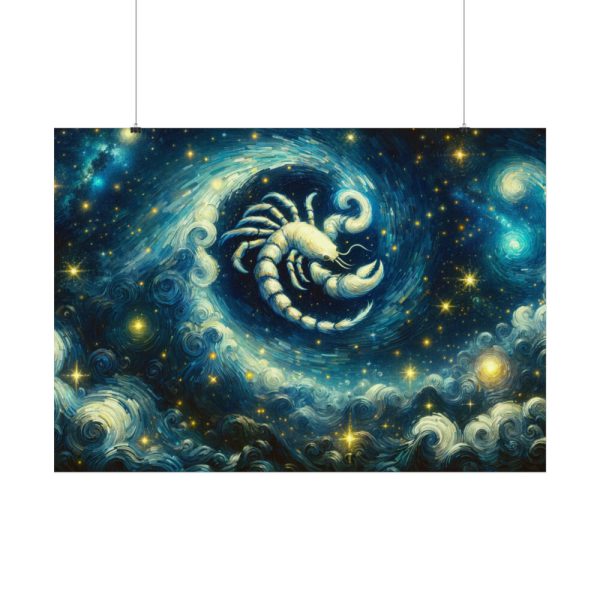 Zodiac Sign of Scorpio Poster